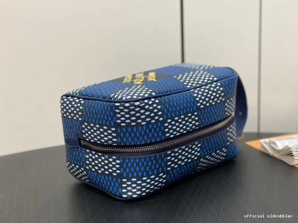 Official oldcobbler bag-23*13*12CM LOCKER LOUIS VUITTON DOPP KIT 0817